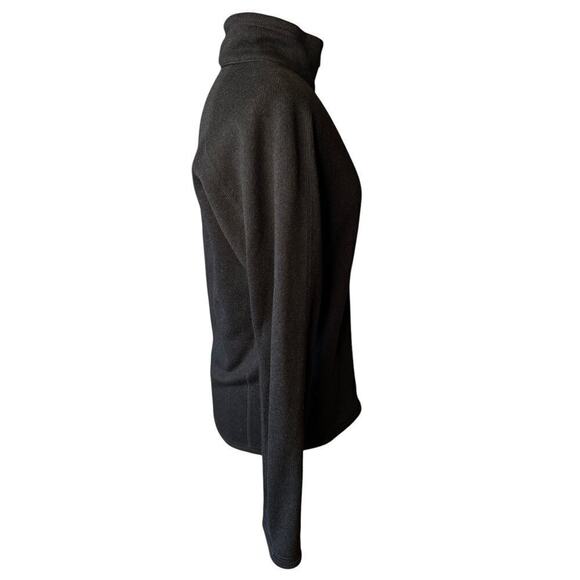 Patagonia Better Sweater 1/4 Zip Pullover Women’s Small Black Hiking Gorpcore - Picture 6 of 8